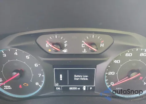 2021 Chevrolet Equinox Fwd Ls из США, поврежденный, VIN 2GNAXHEV7M6113533